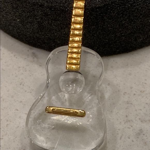 Swarovski Other - SWAROVSKI Crystal miniature figurine “Guitar” pristine